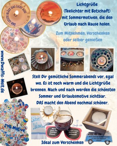 Urlaubsfeeling für zu Hause oder zum Mitnehmen